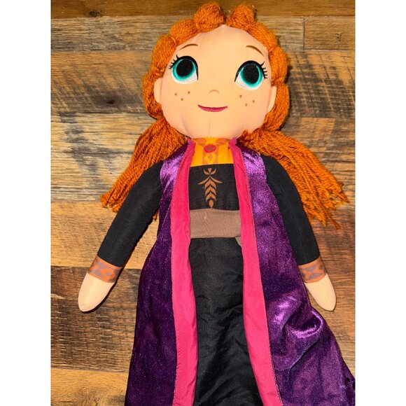 Disney Frozen 2 Anna Kids Bedding Super Soft Plush Cuddle Pillow Buddy, Official - Picture 6 of 12